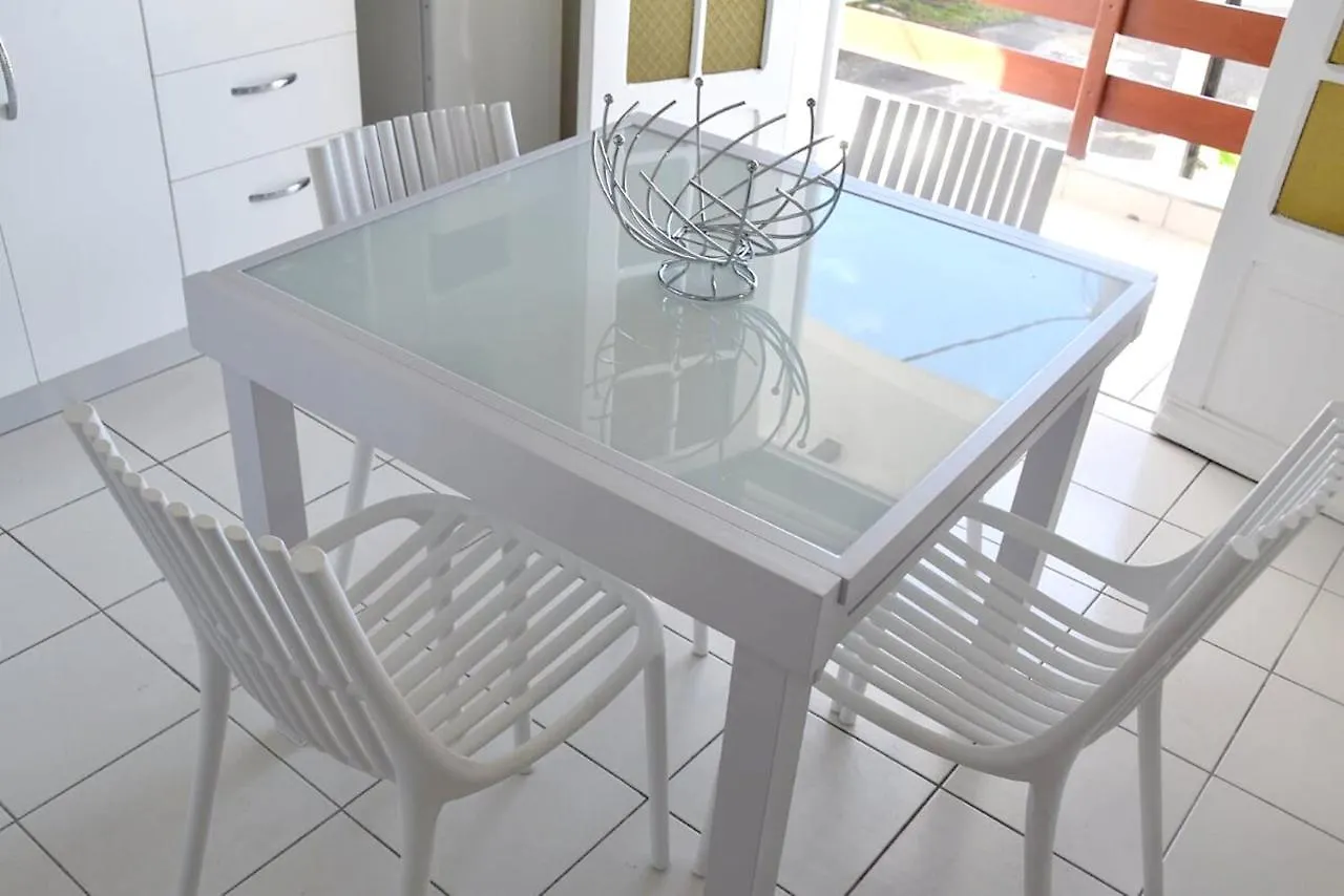 Lägenhet Studio Moderne A Baie Mahault 27 M² Balcon Avec Vue Sur La Ville